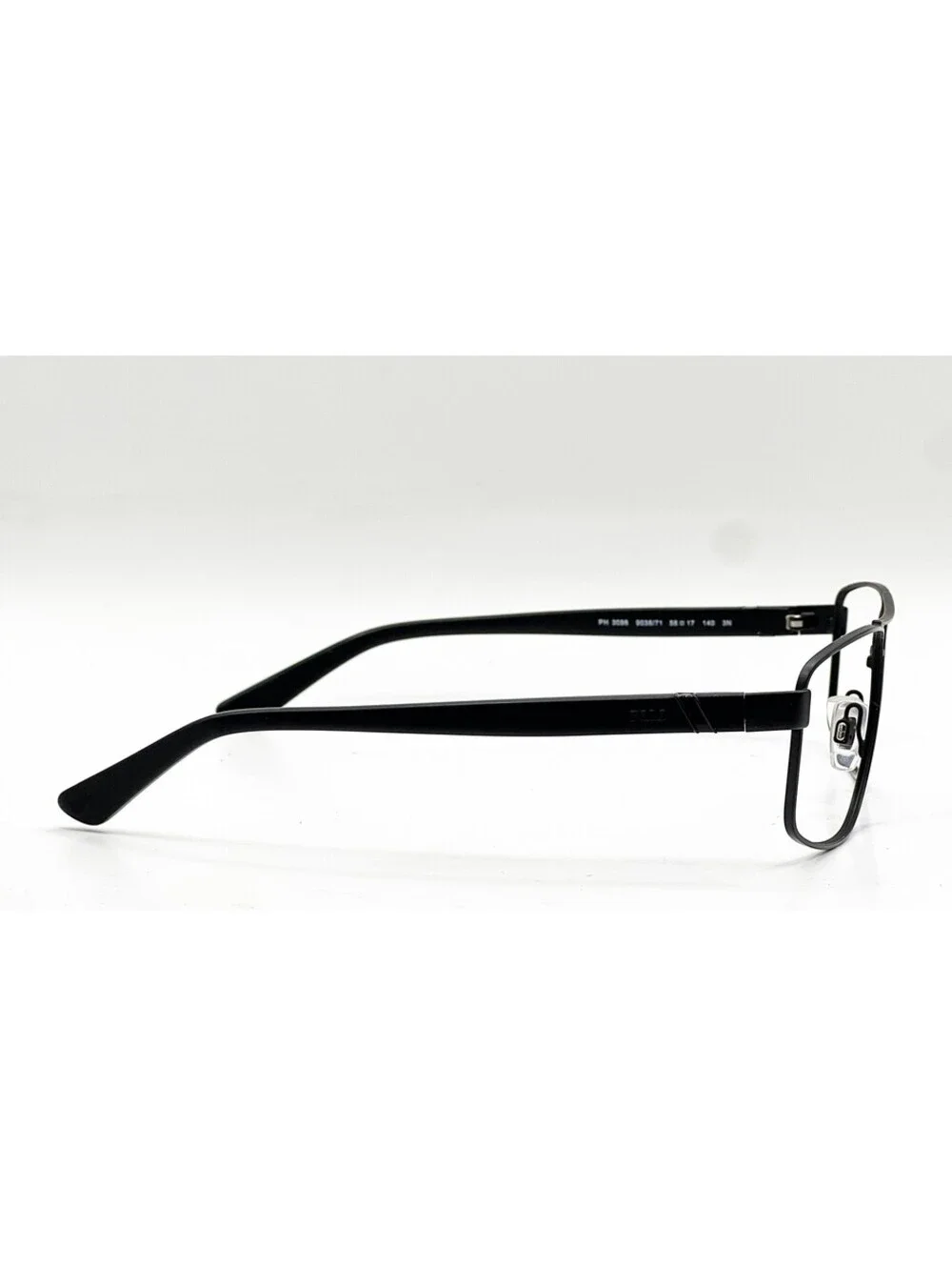 Ralph Lauren PH 3086 9038 71 Black Rectangle Authentic Eyeglass Frames 58-17-140